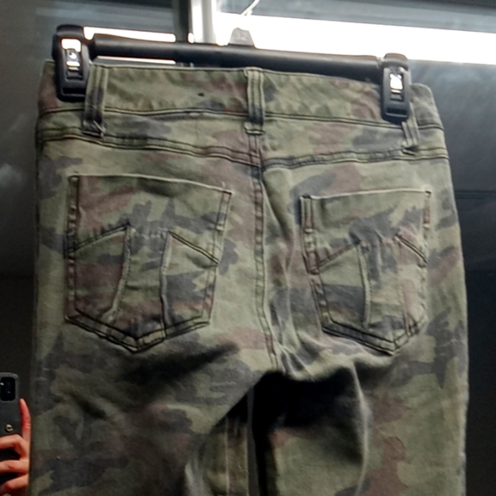 Camouflage skinny jeans NYC BRAND perfect condition FOUND IN SOHO sell or trade